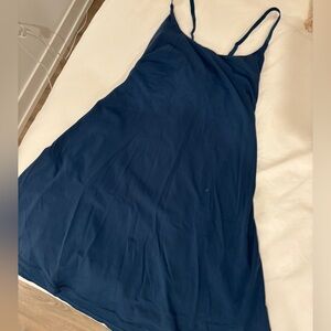 Blue workout dress